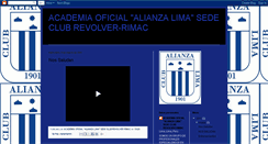 Desktop Screenshot of alianzalimasederevolver.blogspot.com