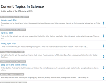 Tablet Screenshot of current-topics-in-science.blogspot.com