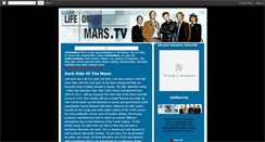 Desktop Screenshot of lifeonmarstv.blogspot.com