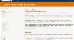 Desktop Screenshot of air-bed-coleman-raised.blogspot.com