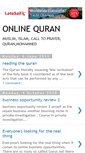 Mobile Screenshot of onlinequrandownloads.blogspot.com