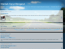 Tablet Screenshot of budakkarut.blogspot.com