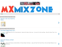 Tablet Screenshot of mxmixzone.blogspot.com