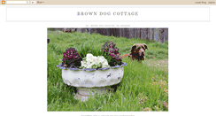 Desktop Screenshot of browndogcottage.blogspot.com