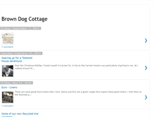 Tablet Screenshot of browndogcottage.blogspot.com