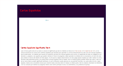 Desktop Screenshot of cartasespanolas.blogspot.com