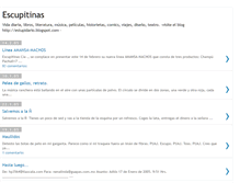 Tablet Screenshot of escupitinas.blogspot.com