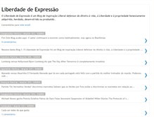 Tablet Screenshot of liberdade-de-expressao.blogspot.com
