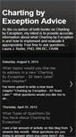 Mobile Screenshot of chartingbyexceptionadvice.blogspot.com