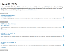 Tablet Screenshot of hiv-aids.blogspot.com