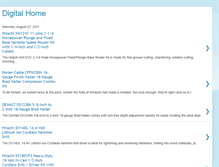 Tablet Screenshot of digitalhome5.blogspot.com