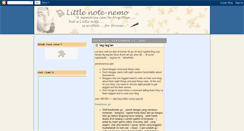 Desktop Screenshot of little-n-nemo.blogspot.com