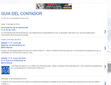 Tablet Screenshot of guiadelcontador.blogspot.com