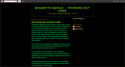 Desktop Screenshot of megabytemaniac.blogspot.com