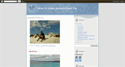 Desktop Screenshot of ninonandjulienaustraliaroadtrip.blogspot.com