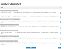 Tablet Screenshot of carolynnsbookshelf.blogspot.com