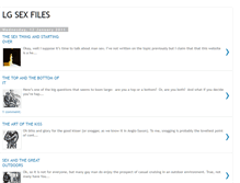 Tablet Screenshot of lgsexfiles.blogspot.com
