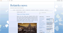 Desktop Screenshot of bolatriks.blogspot.com