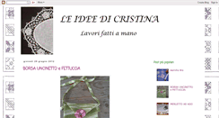 Desktop Screenshot of leideedicristina.blogspot.com