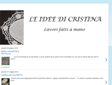 Tablet Screenshot of leideedicristina.blogspot.com