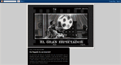 Desktop Screenshot of elgranespectador.blogspot.com