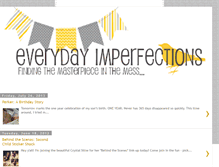 Tablet Screenshot of everyday-imperfections.blogspot.com