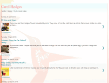 Tablet Screenshot of carolhedges.blogspot.com