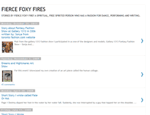 Tablet Screenshot of fiercefoxyfire.blogspot.com