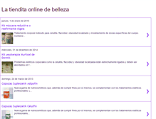 Tablet Screenshot of latienditaonlinedebelleza.blogspot.com