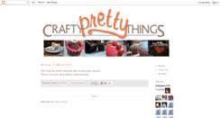 Desktop Screenshot of craftyprettythings.blogspot.com