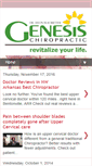 Mobile Screenshot of genesis-chiropractic.blogspot.com