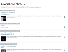 Tablet Screenshot of civil3dyatra.blogspot.com