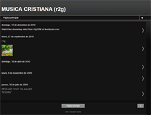 Tablet Screenshot of musiccris.blogspot.com