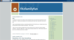 Desktop Screenshot of fitzfamilyfun.blogspot.com