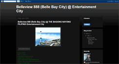 Desktop Screenshot of belleview888bellebaycity.blogspot.com