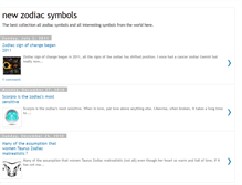 Tablet Screenshot of new-zodiac-symbols.blogspot.com