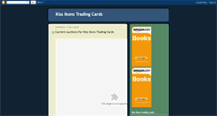 Desktop Screenshot of kissikonstradingcards.blogspot.com