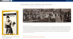 Desktop Screenshot of historiadelboxeoenespana.blogspot.com