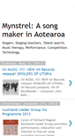 Mobile Screenshot of mynstrel.blogspot.com