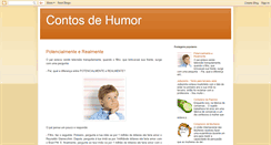 Desktop Screenshot of contosdehumor.blogspot.com