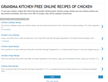 Tablet Screenshot of grandma-recipes-chicken.blogspot.com