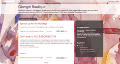 Desktop Screenshot of glamgirlboutique.blogspot.com