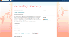 Desktop Screenshot of elementary-geometry.blogspot.com