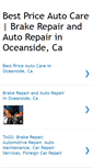 Mobile Screenshot of brakerepairinoceanside.blogspot.com