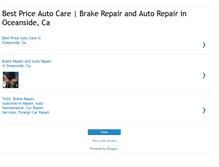 Tablet Screenshot of brakerepairinoceanside.blogspot.com