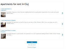 Tablet Screenshot of apartamentecluj.blogspot.com