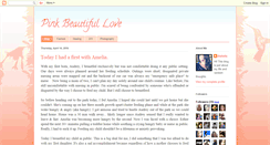 Desktop Screenshot of pink-beautiful-love.blogspot.com