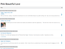 Tablet Screenshot of pink-beautiful-love.blogspot.com