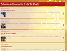 Tablet Screenshot of actualites-enfants-dhaiti.blogspot.com