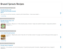 Tablet Screenshot of brusselsproutsrecipes.blogspot.com